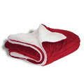 Red Sherpa Blanket